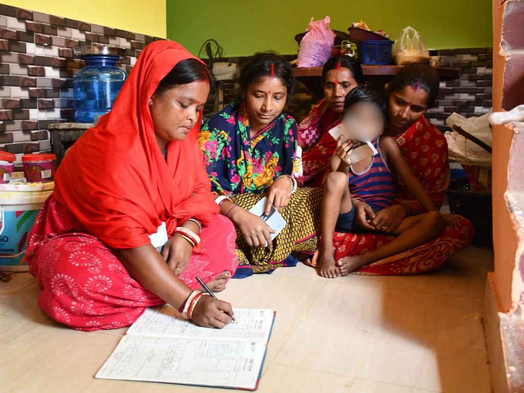 A Woman's First Loan Repaid